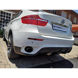 E71 X6 carbon fiber diffuser