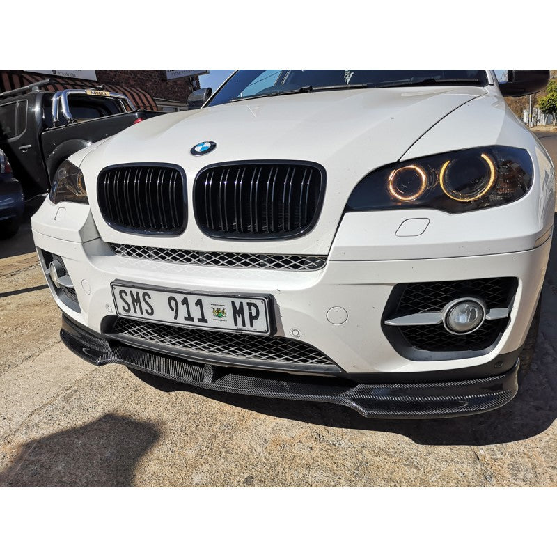 E71 X6 carbon fiber front lip