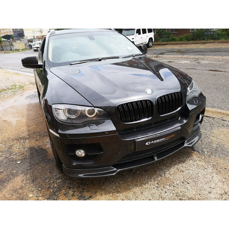 E71 X6 carbon fiber front lip
