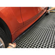 E82 1M RV style carbon fiber side skirt extension