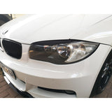 E82 E87 gloss black eyelid