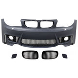 E82 E87 1M style front bumper w/grille