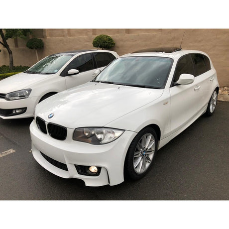 E82 E87 1M style front bumper w/grille