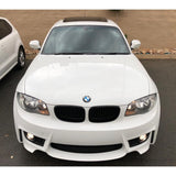 E82 E87 1M style front bumper w/grille