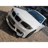 E82 E87 1M style front bumper w/grille