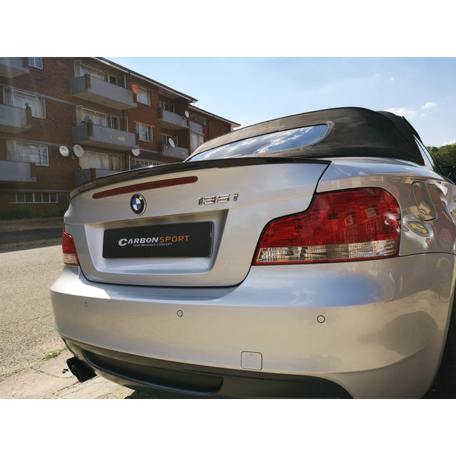 E82 MP style boot spoiler