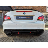 E82 Mtech MP style diffuser (Gloss black)