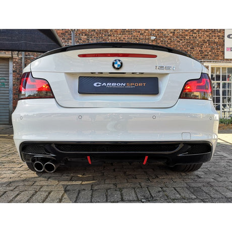 E82 Mtech MP style diffuser (Gloss black)