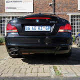 E82 Mtech MP style diffuser (Gloss black)