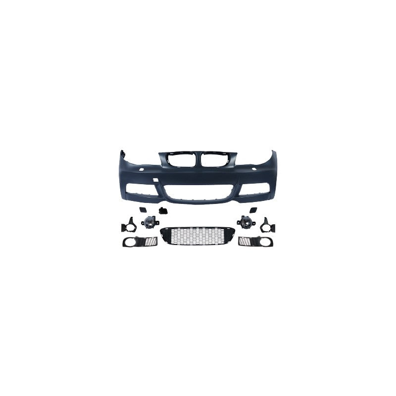 E82 Mtech 04-11 front bumper w/foglamp