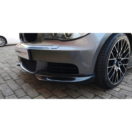 E82 Mtech front splitters