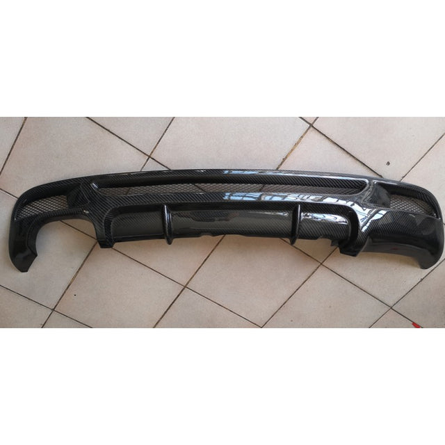 E82 Mtech MP style carbon fiber diffuser (dual exit)