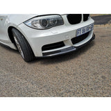 E82 Mtech V2-style carbon fiber front lip