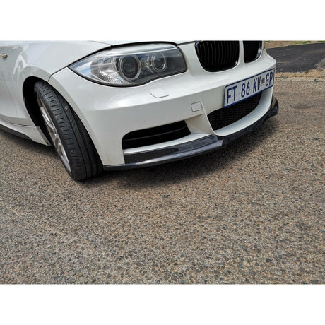 E82 Mtech V2-style carbon fiber front lip