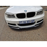 E82 Mtech V2-style carbon fiber front lip