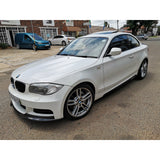 E82 Mtech V2-style carbon fiber front lip