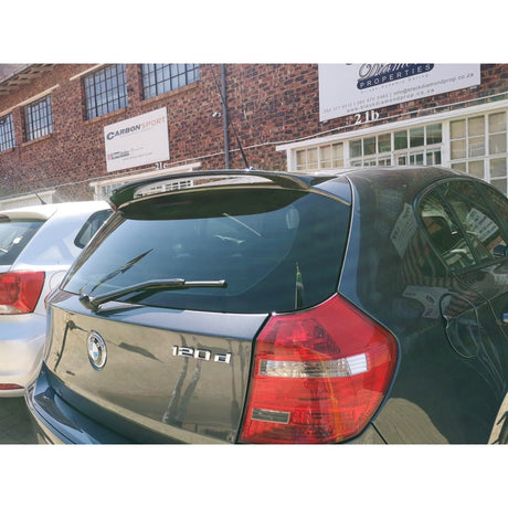 E87 MP style carbon fiber roof spoiler