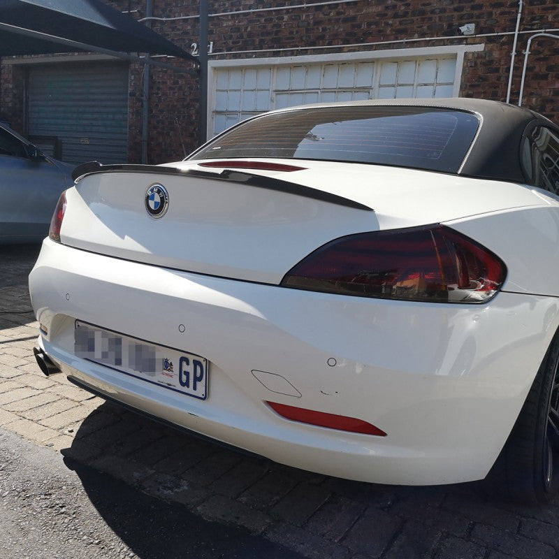 E89 Z4 V style carbon fiber boot spoiler