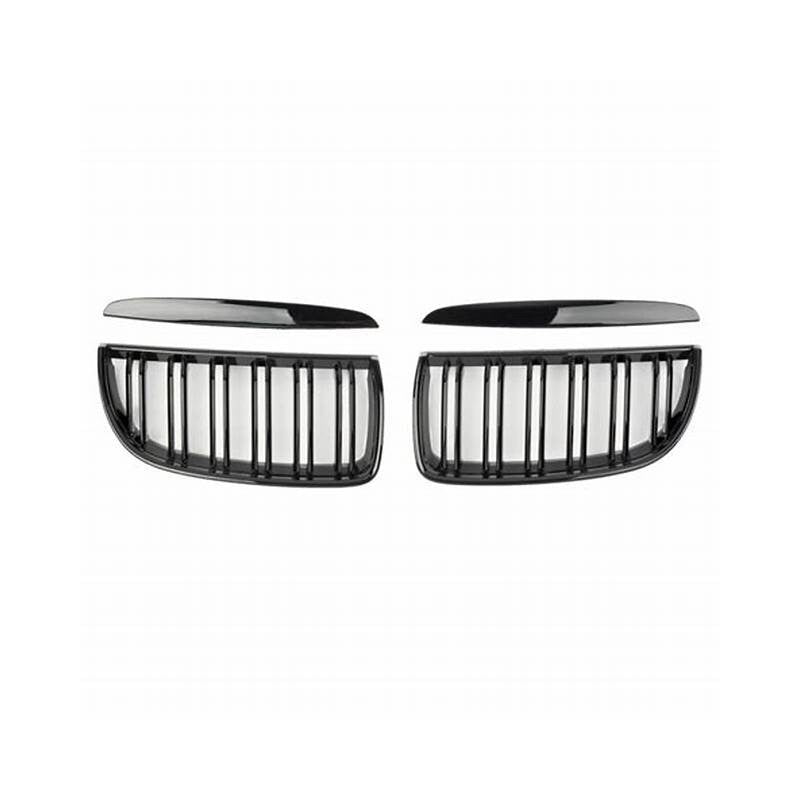E90 05-08 dual slat kidney grille