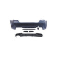 E90 05-11 Mtech rear bumper w/performance diffuser 0---0