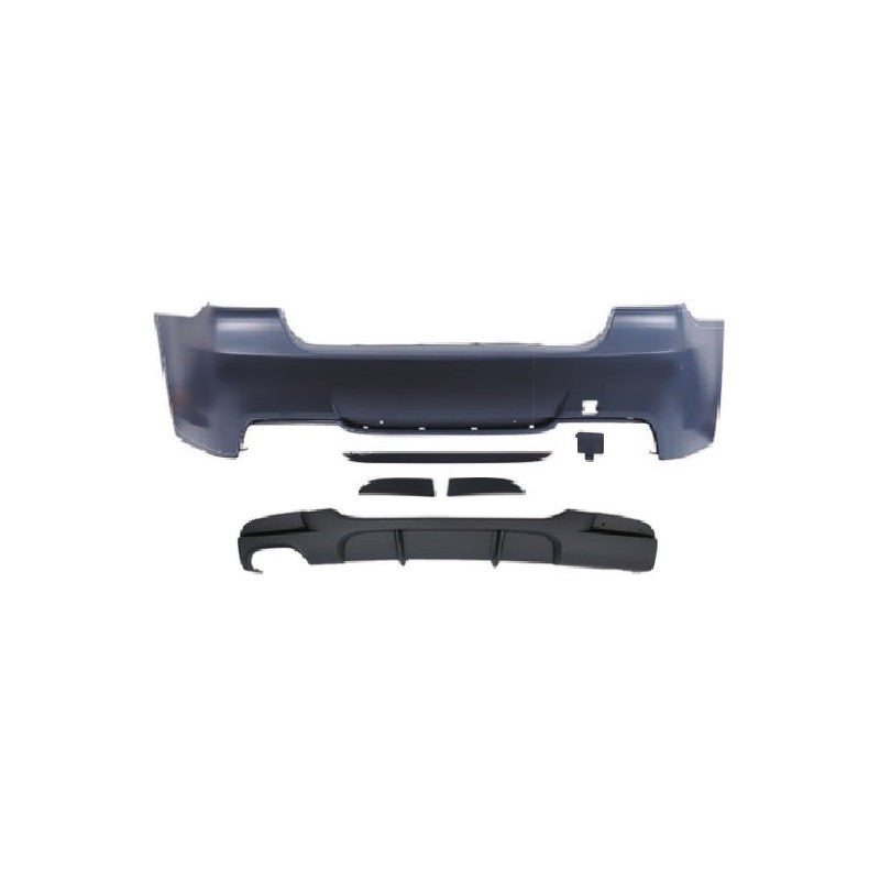 E90 05-11 Mtech rear bumper w/performance diffuser 0---0