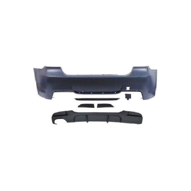E90 05-11 Mtech rear bumper w/performance diffuser 0---0