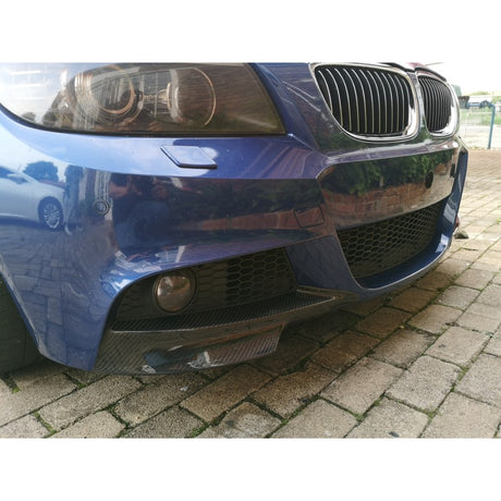 E90 09-11 LCI Mtech carbon fiber front splitter