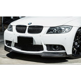 E90 E92 aftermarket M3 bumper V style carbon fiber front lip