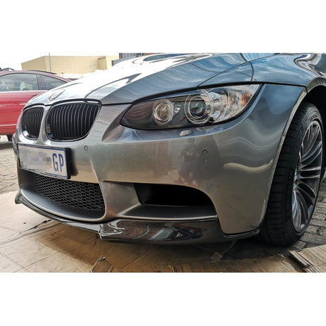 E92 M3 V style carbon fiber front lip