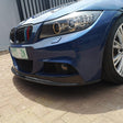 E90 LCI Mtech AK-style carbon fiber front lip