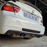 E90 M3 AK-style carbon fiber diffuser