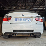 E90 M3 AK-style carbon fiber diffuser