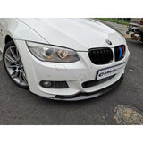 E92 LCI 09-11 AK-style carbon fiber front lip