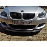 E92 LCI 09-11 AK-style carbon fiber front lip