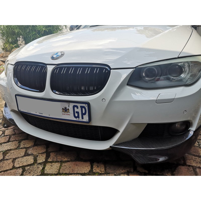 E92 LCI 09-11 Mtech carbon fiber splitter
