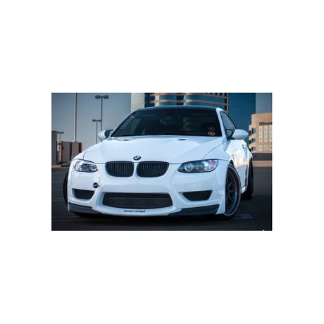 E92 E-style front bumper w/carbon splitters