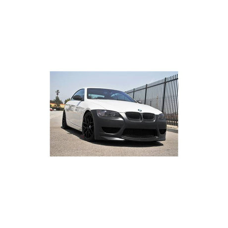 E92 E-style front bumper w/carbon splitters