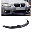 E92 LCI 09-11 Mtech 1pcs gloss black front lip