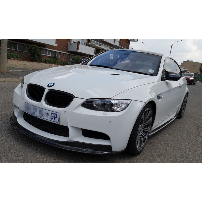 E92 M3 AK style carbon fiber front lip