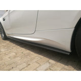 E92 M3 carbon fiber side skirt extension