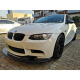 E92 M3 GT4-style carbon fiber front lip
