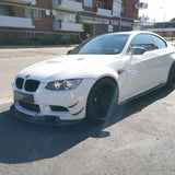 E92 M3 GT4-style carbon fiber front lip