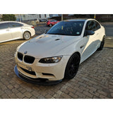 E92 M3 GT4-style carbon fiber front lip