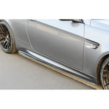 E92 M3 GTS-style carbon fiber side skirt