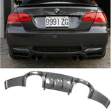 E92 M3 H-style carbon fiber rear diffuser