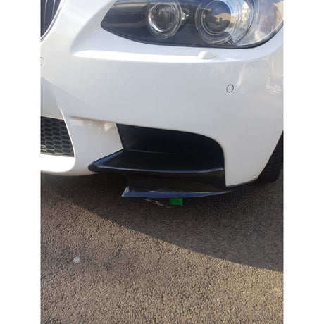 E92 M3 MP style prepreg carbon fiber front splitters