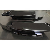 E92 M3 MP style gloss black front splitters