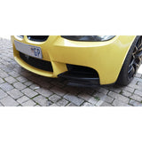 E92 M3 MP style gloss black front splitters