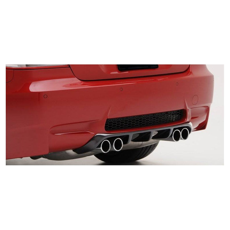 E92 M3 V1-Style carbon fiber rear diffuser
