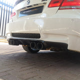 E92 M3 V2-Style carbon fiber rear diffuser